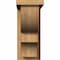 Ekena Millwork Ridgewood Rough Sawn Corbel w/Backplate, Western Red Cedar, 6"W x 14"D x 14"H COR06X14X14RID01RWR - alternate 2